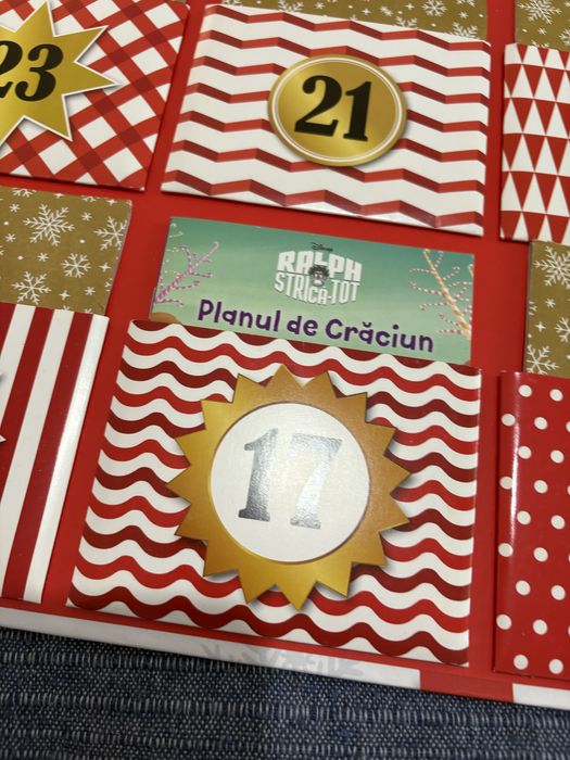 Calendar Advent cu 24 de carticele