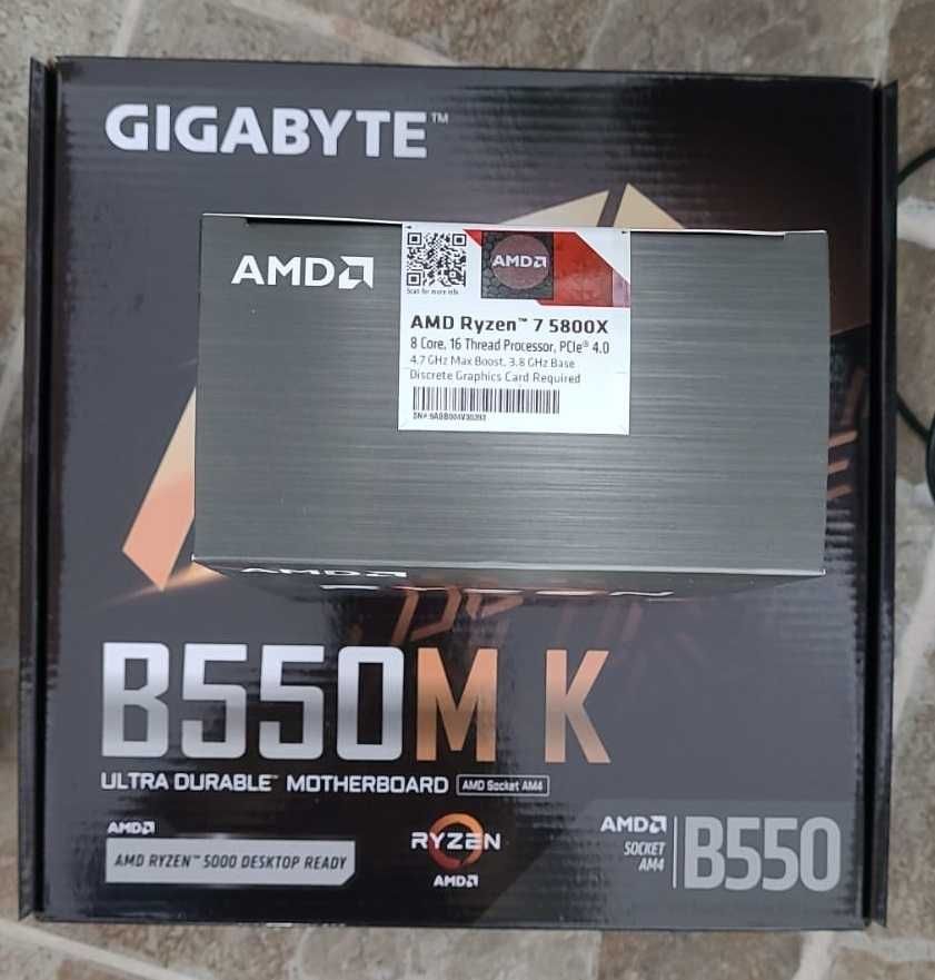 kit gaming ryzen 7 5700x3d + ASUSb450m-K / PRIME X570-P