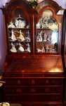 Impozanta biblioteca-secretaire-stil englezesc-Queen Ann-Anglia