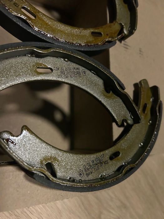Барабанни накладки Metelli 53-0233 Ø164×20 mm, Mercedes W168/W124 НОВИ