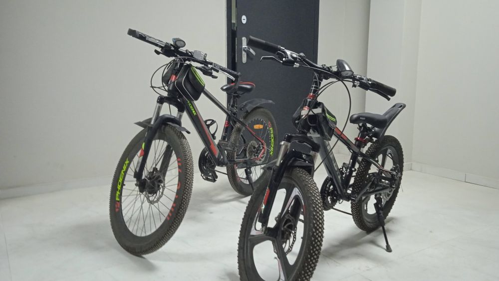 Горные Велосипеды с литыми дисками для детей и подростков.