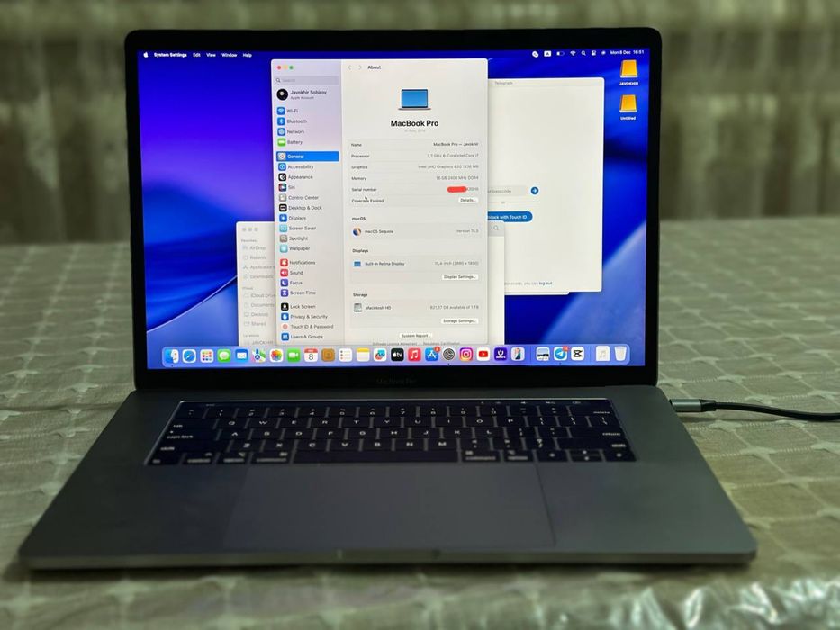 Macbook Pro 15 1tb