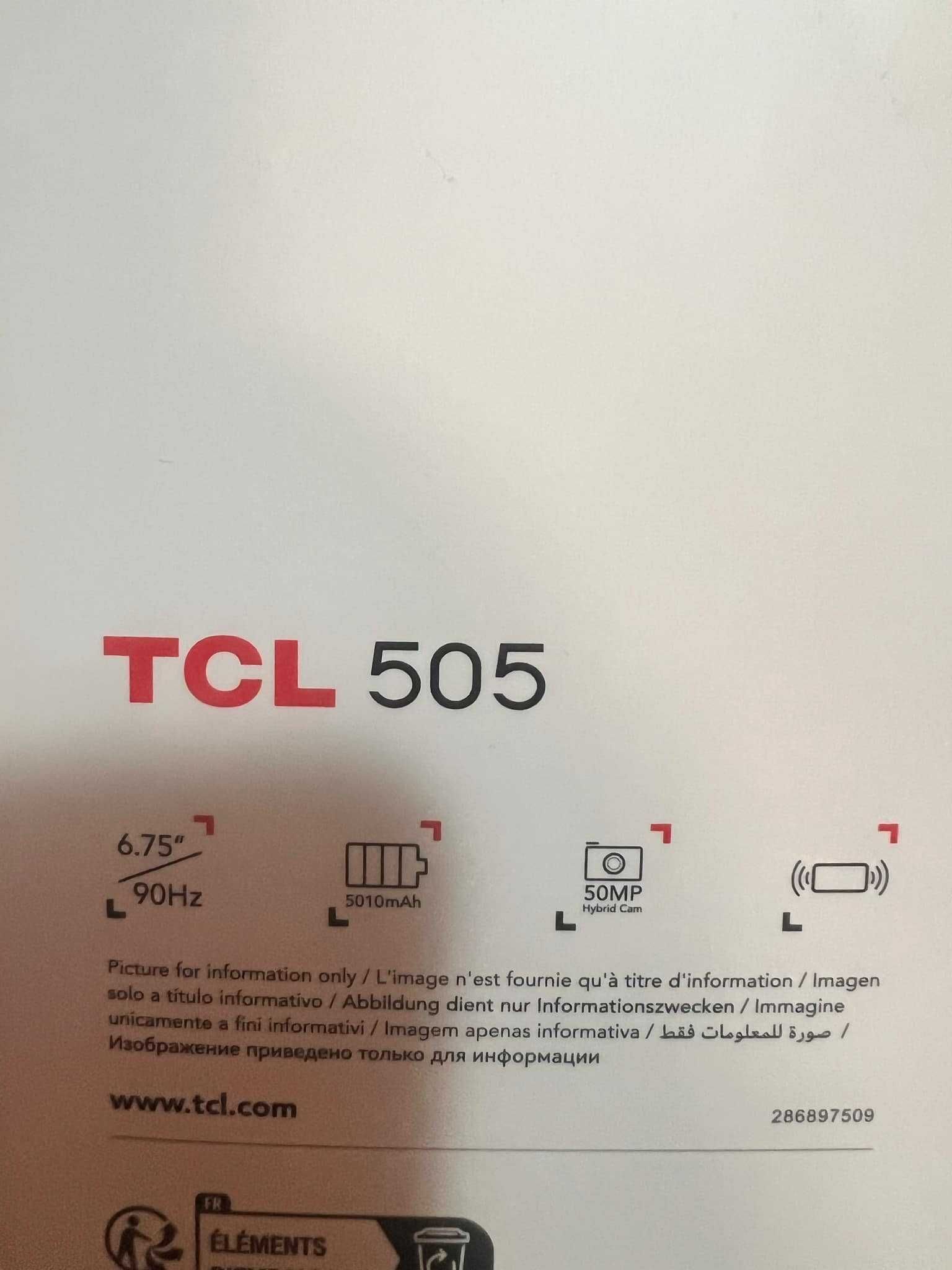 TCL 505 чисто нов с договор от А1