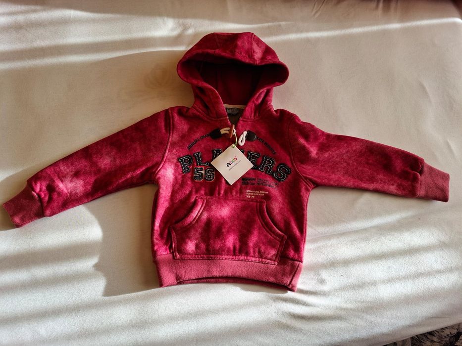 Bluza cu capison/ hoodie marimea 86 / 18 luni