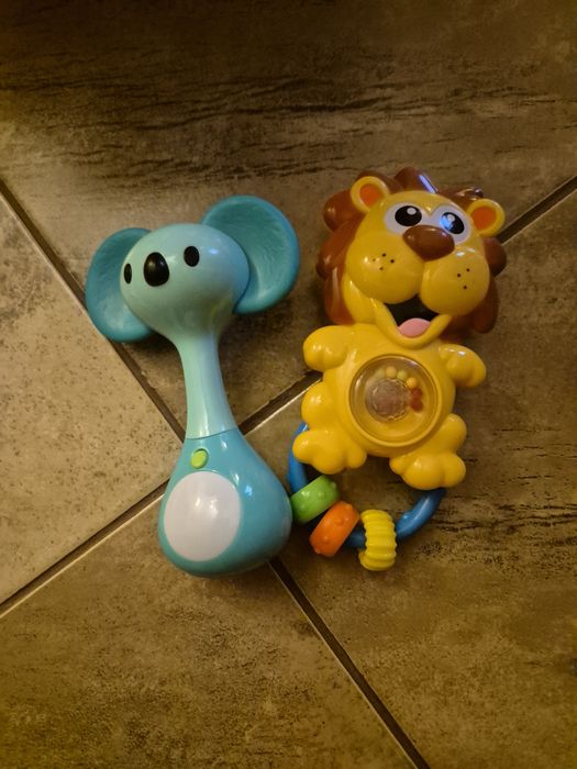 Jucarie zornaitoare pentru copii, cu sunete si lumini, din plastic/sil