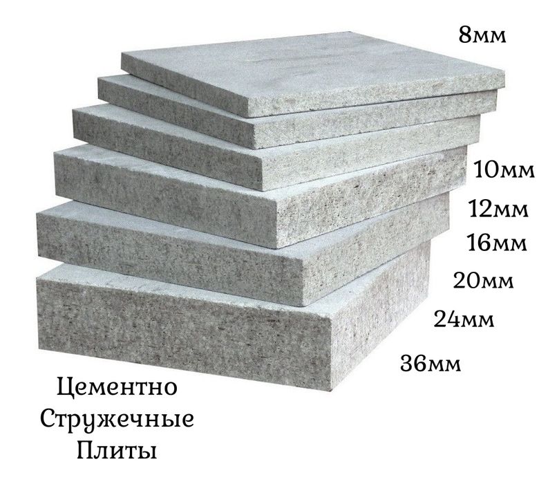 ЦСП цементно-стружечная плита