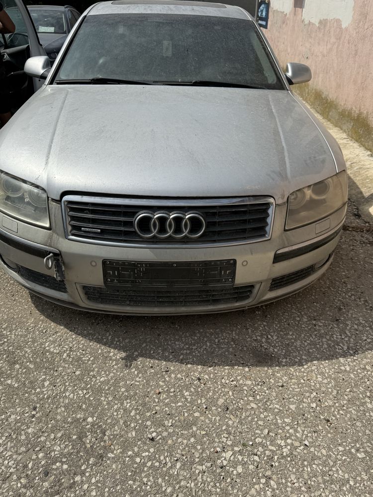 Audi A8 d3 4.2 FSI, Ауди А8 на ЧАСТИ 2003 малък катинар 4.2фси газ Bfm