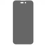 iPhone 14 / 15 / 16E 16 Pro Max Folie Sticla Curved 3D Anti Spy Black
