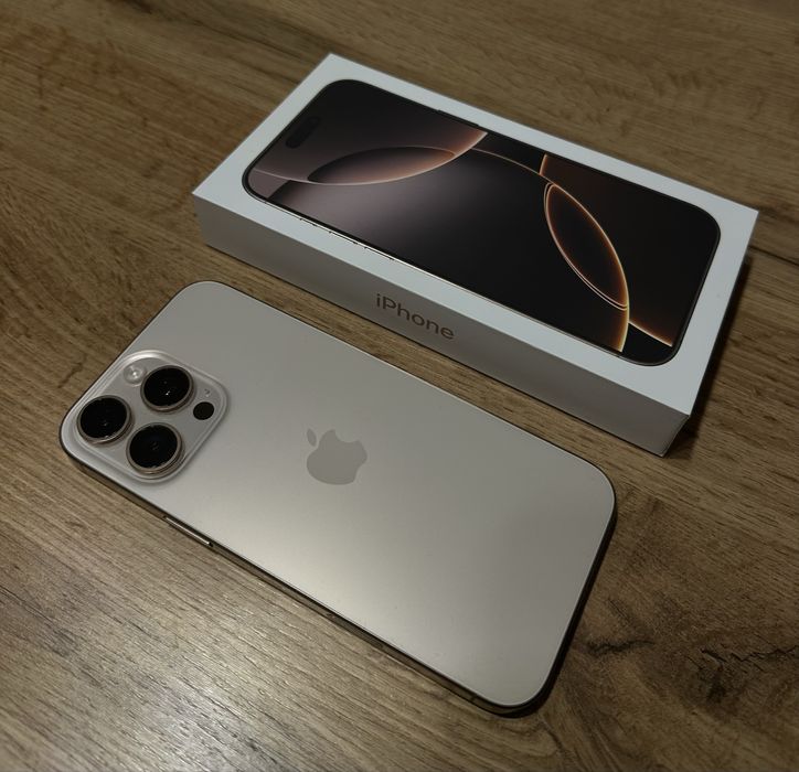Iphone 16 pro max - 512GB Desert titanium