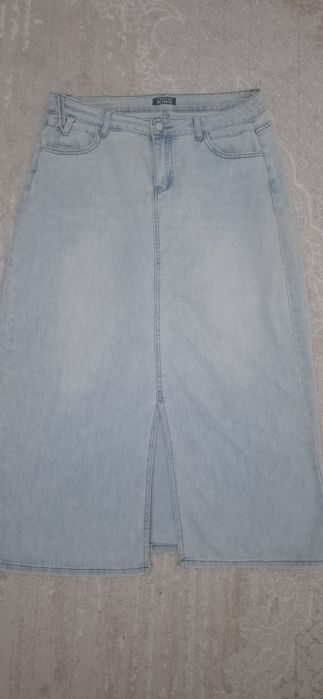 Джинсовая юбка размер 50-52