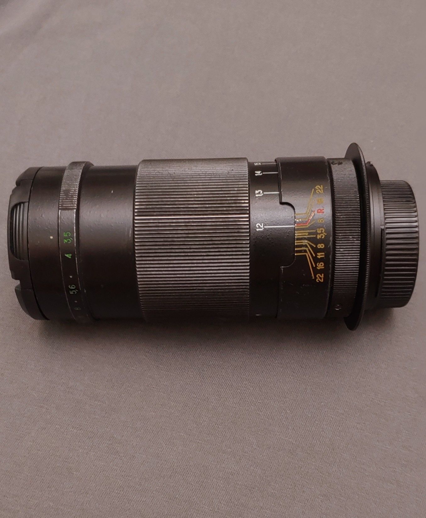 объектив Юпитер 37А 135mm f/3.5 + Canon -M42 адаптер