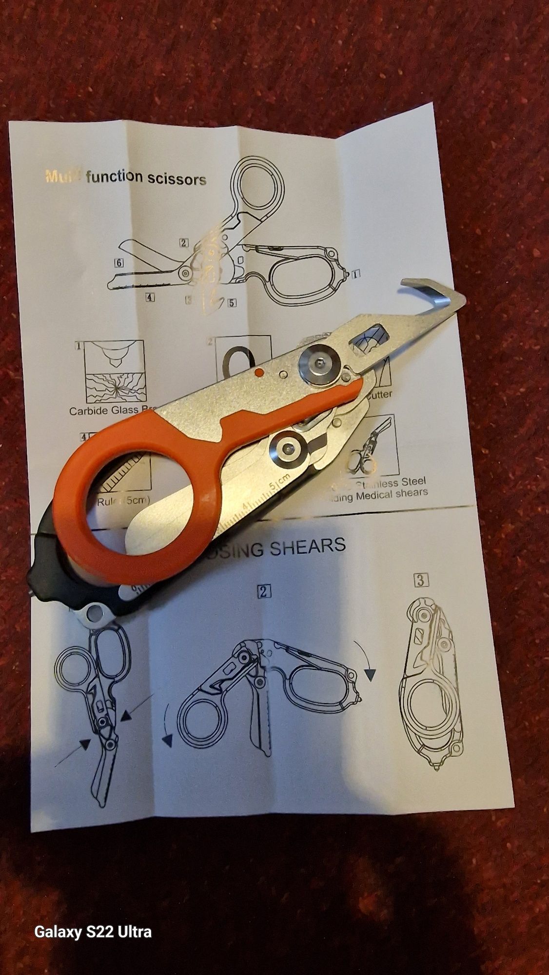 Foarfeca leatherman