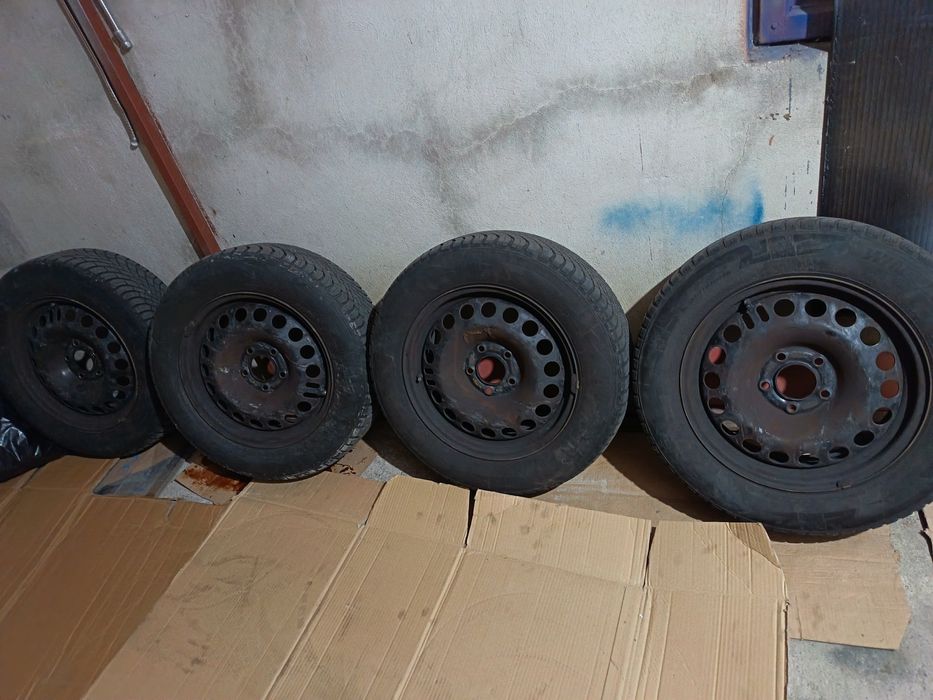 Jante + anvelope 5x115 R16 Opel GM