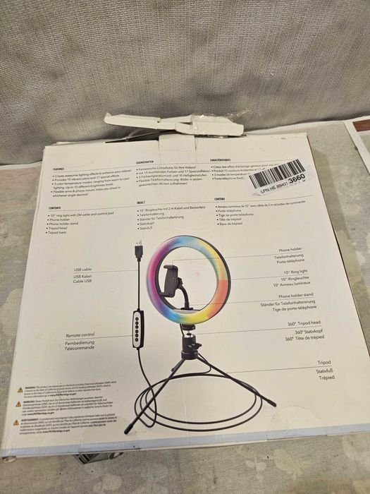 Digipower Ring light foto "10 RGB video live tiktok camera