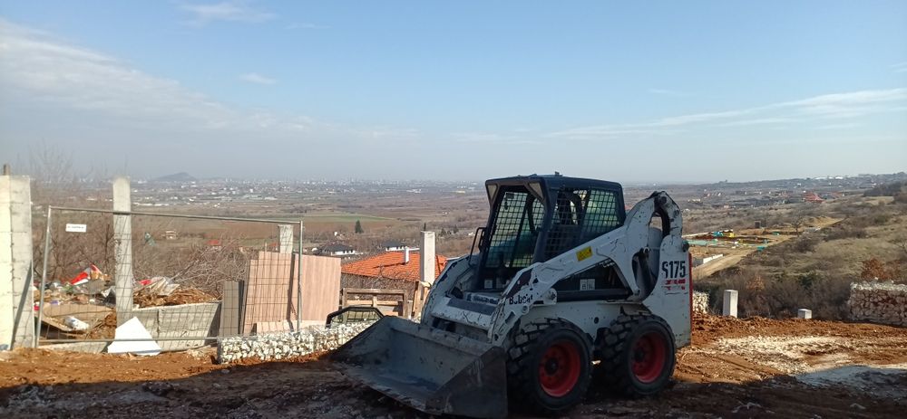 Услуги с Бобкат и Мин багер