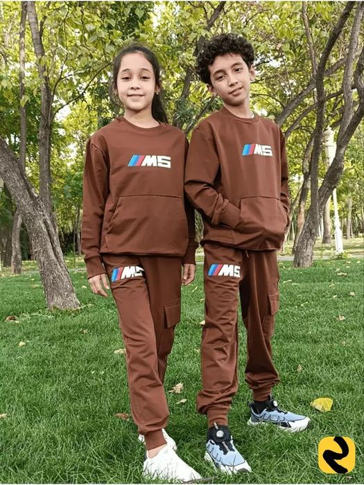 O'gil bolalar va Qizlar uchun sviter, BMW print bilan, UNISEX