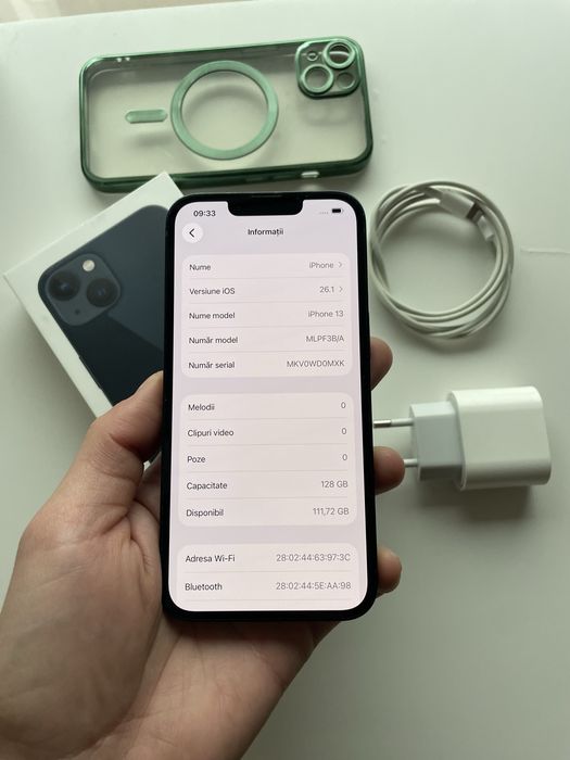 • Iphone  13 • midnight  •  FULLBOX •