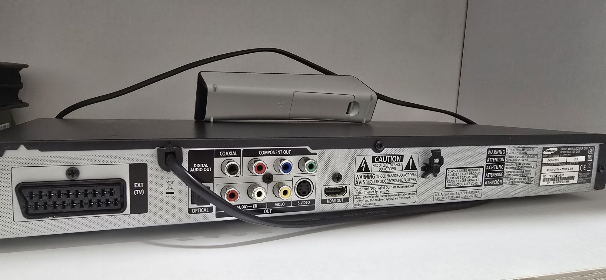 Dvd player samsung hd870