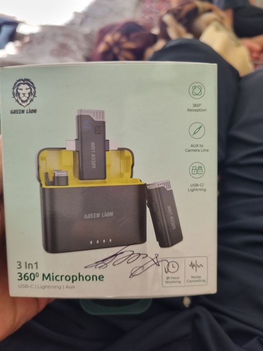 Microphone 360 GREEN LION