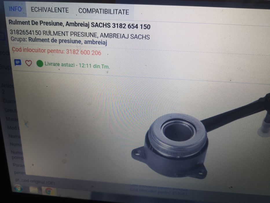 Conversie ambreiaj de la masa dubla la simplă