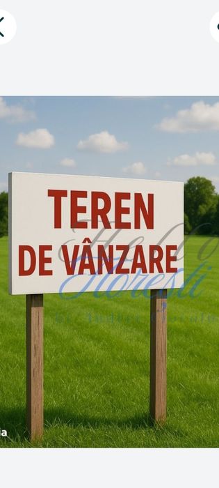 Teren intravilan de vânzare Nanov