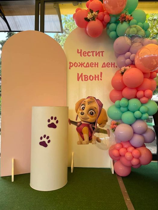Три броя дървени пана за украси