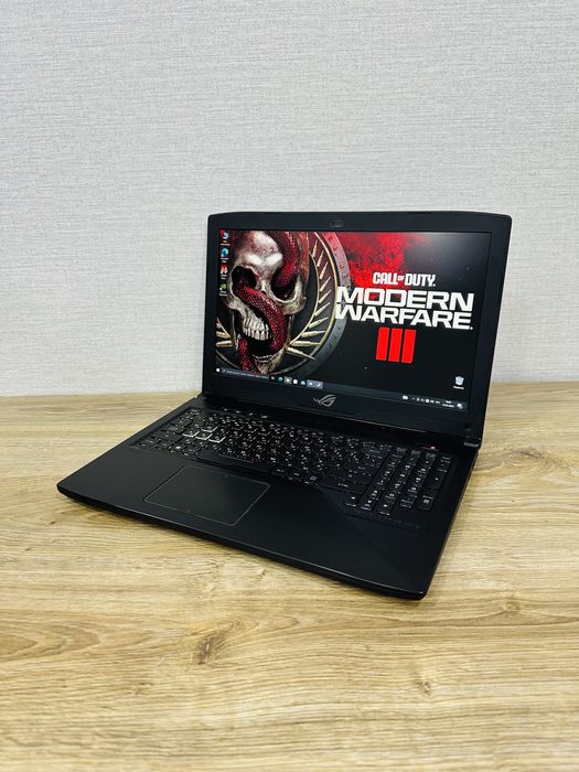 ASUS ROG Strix Core i7-12 Ядер+GTX-1050Ti Мощный, Игровой ноутбук