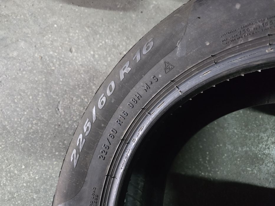 2x 225/60/16 M+S PIRELLI 2019 Stare excelentă