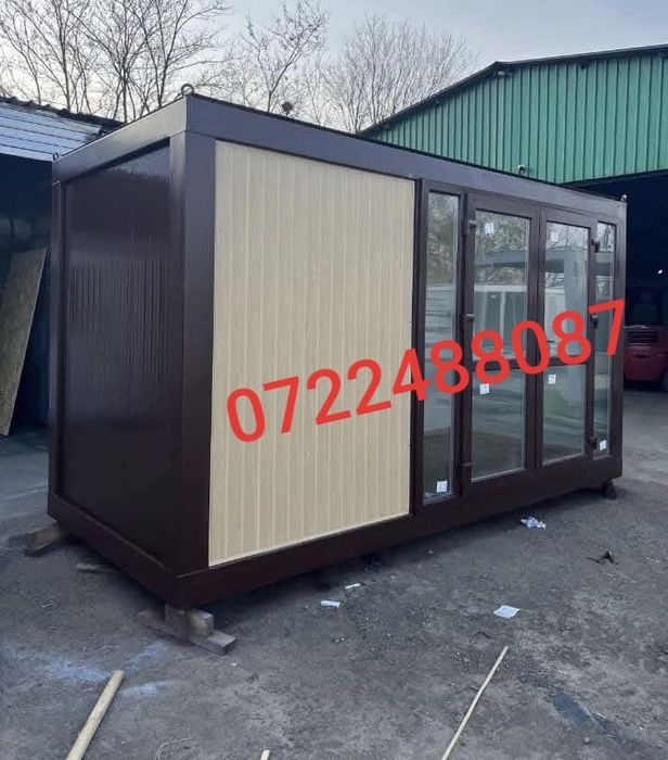 Container modular tip birou, spatiu comercial, locuinta  6 x 4.80m
