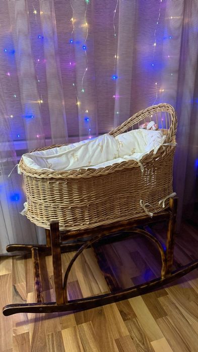 Плетёная люлька (ручная работа)