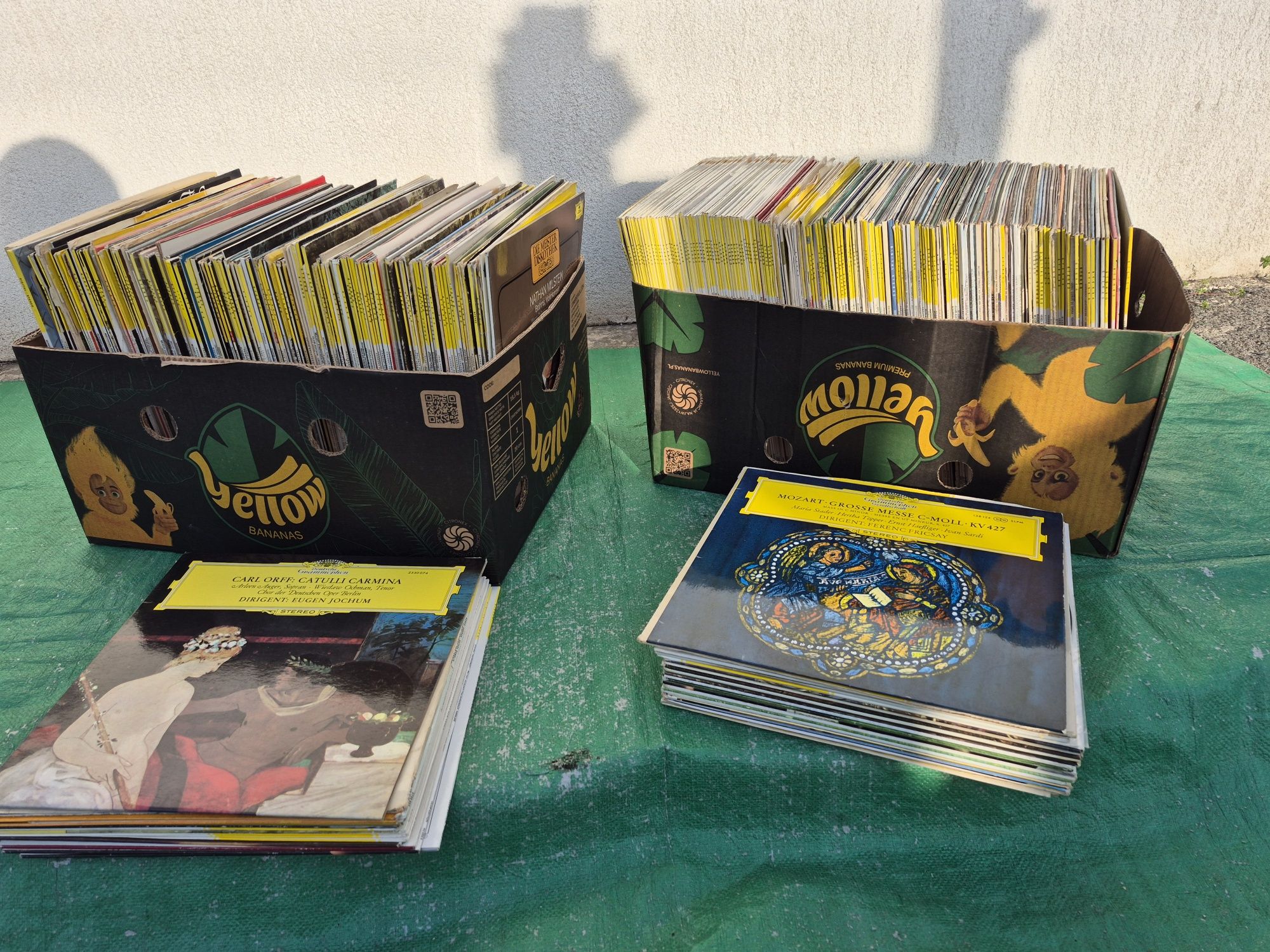 Vand 200lp Discuri Vinil colectia Deutsche Grammophon muzică clasică