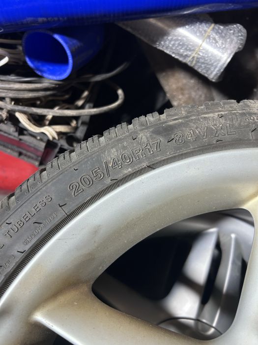 5х100 17ки с нови гуми