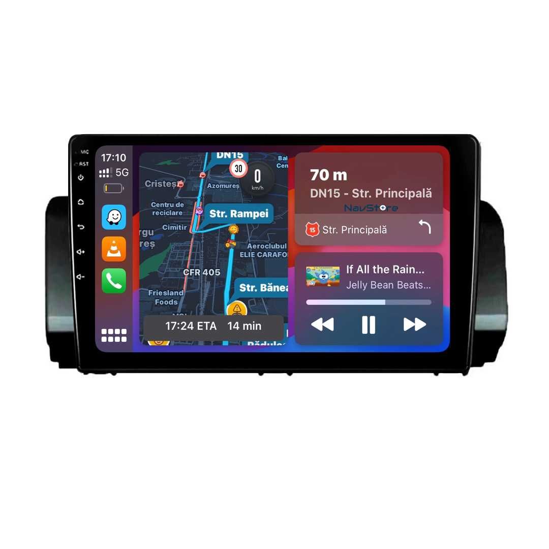 Navigatie Dedicata Dacia Logan (2021-2023), 9Inch, Bluetooth, Carplay