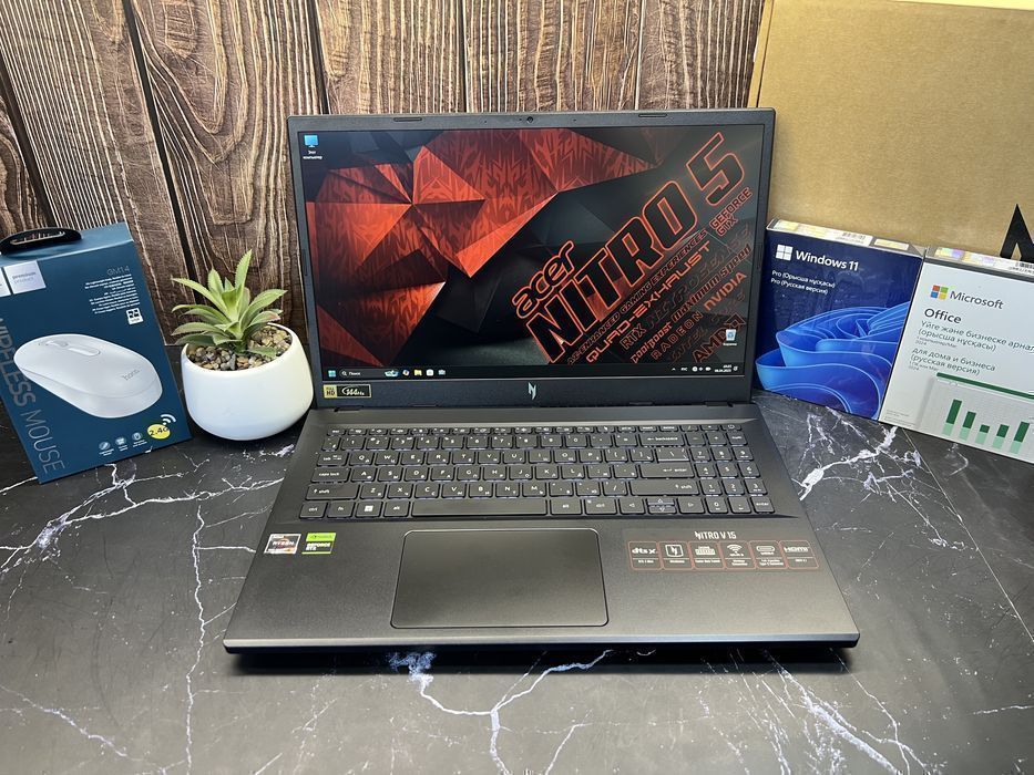 Игровой ноутбук Acer Nitro V15 | Ryzen 5-7535HS | 16GB | RTX4050 | 512