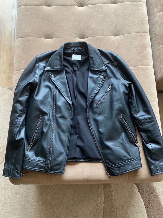 Selected Homme - Кожено яке B-02, Черно, М