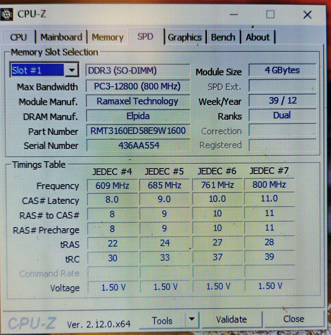 Память для ноутбука DDR3 4Gb, 2 шт