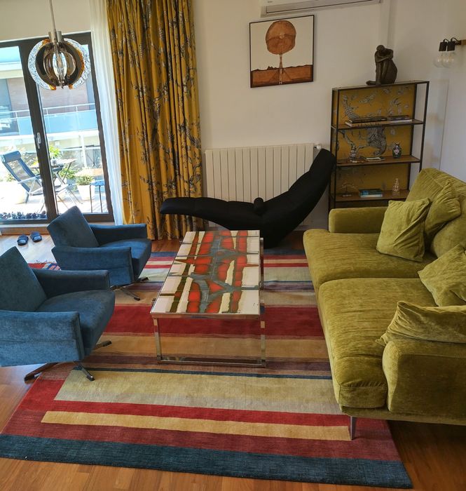 covor lana naturala, Gabbeh Loribaft, 300x200cm, manual, practic nou