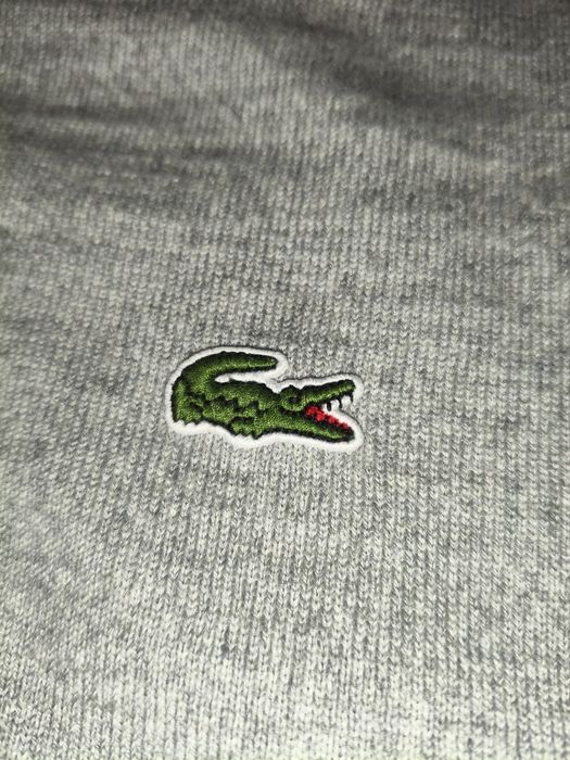 Pulover Lacoste mărime L/XL bărbat lâna wool lînă bluzon casual sport