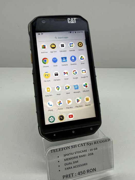 Telefon antishock Cat S31 Black 16GB
