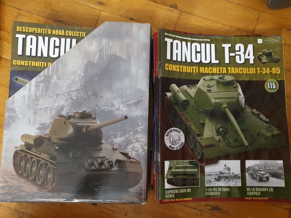 Tancul T 34 revista macheta diverse nr