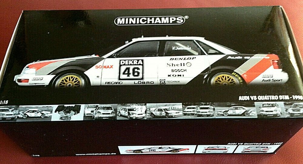 NISSAN GT-R 1:18 Autoart AUDI V8 Quattro MINICHAMPS BMW e46 Kyosho