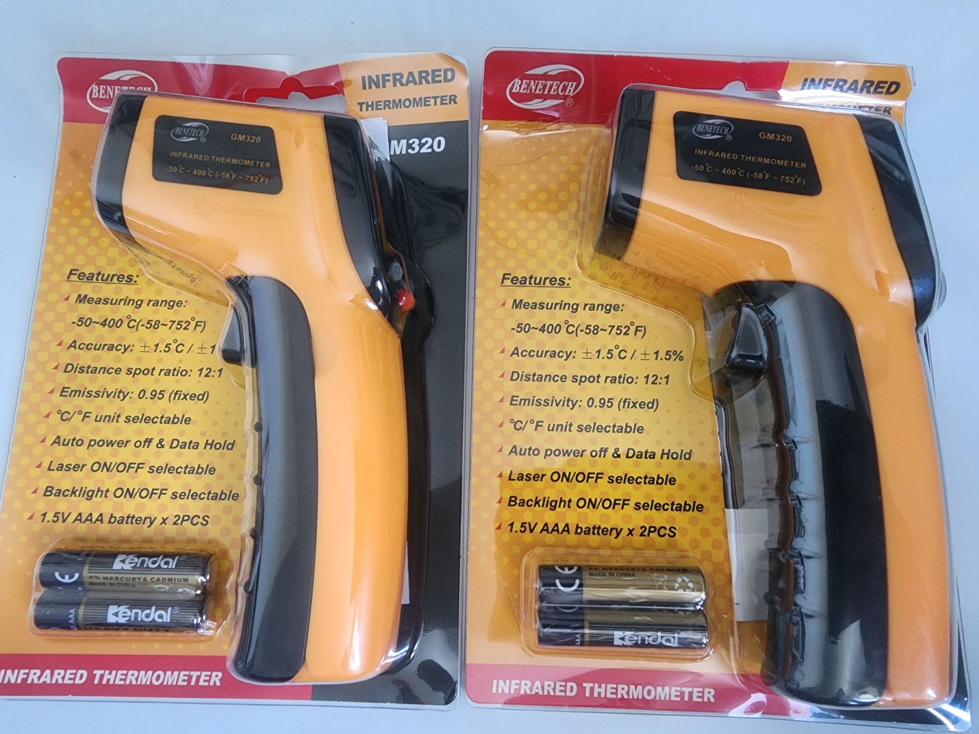 Ko‘p diapazonli elektron termometr — -50°C dan +500°C gacha aniqlikda