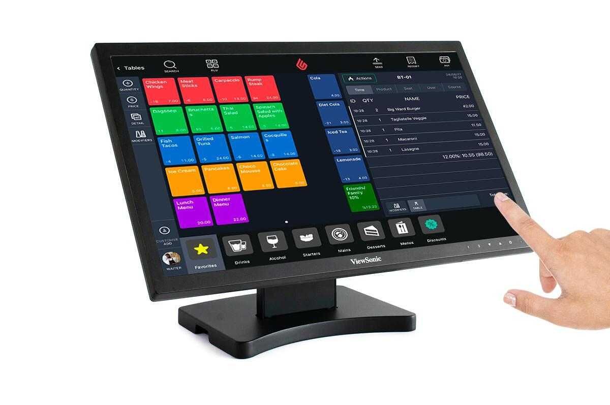 POS Touchscreen монитор VIEWSONIC TD2210 (1920x1080)