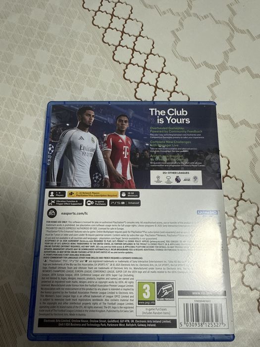 Продавам Fc26 за Playstation 5