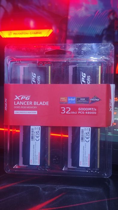 Продам Оперативная память XPG Lancer Blade Rgb  64 ГБ DDR5