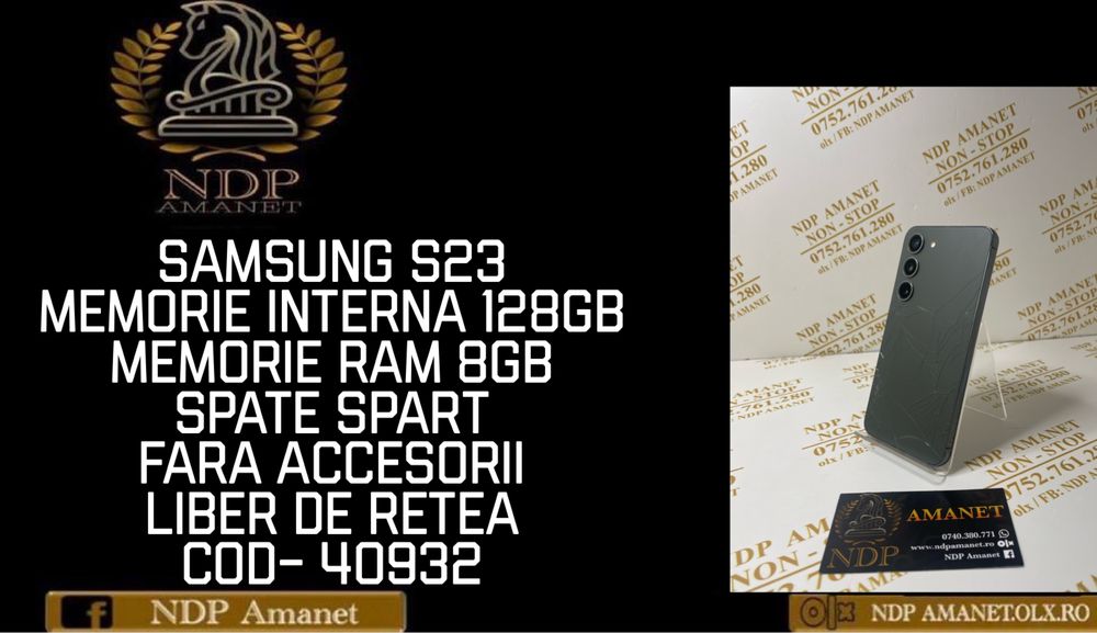 NDP Amanet Braila Samsung S23( 40932)
