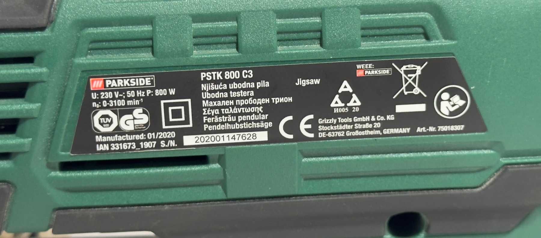 Прободен трион Parkside PSTD 800 C3