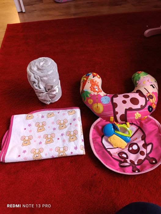 Păturică bebe, aleza , perna