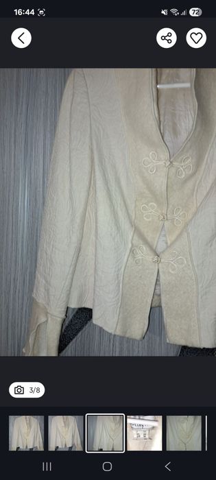 Sacou de damă, deosebit