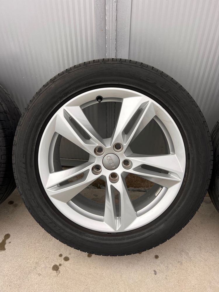 Set Roti/Jante OEM 5x112 18 Audi + 4 Anvelope Vara